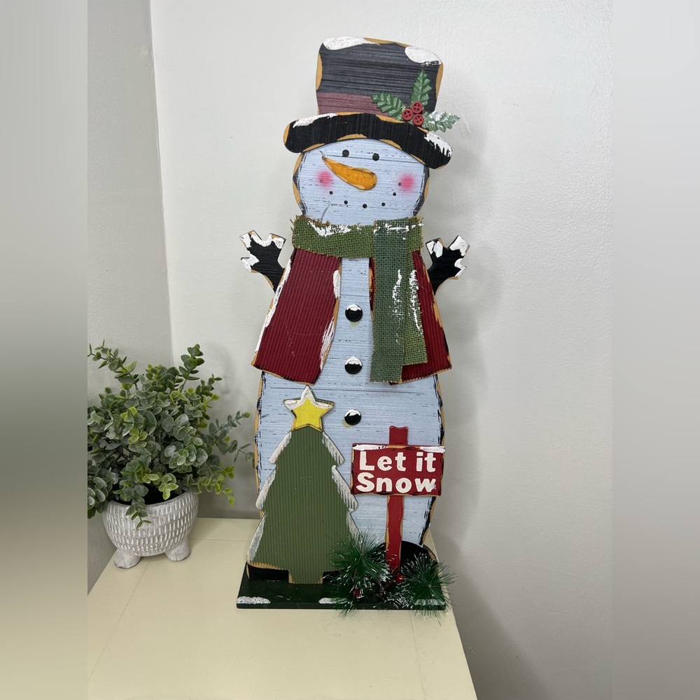 Brand New-Snowman Stand-up Sign
